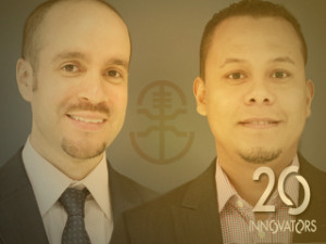 Hermanos Anthony Aldaño (SPR '94) and Jesus Díaz Jr. (FA '96), founders of Greekster.tv