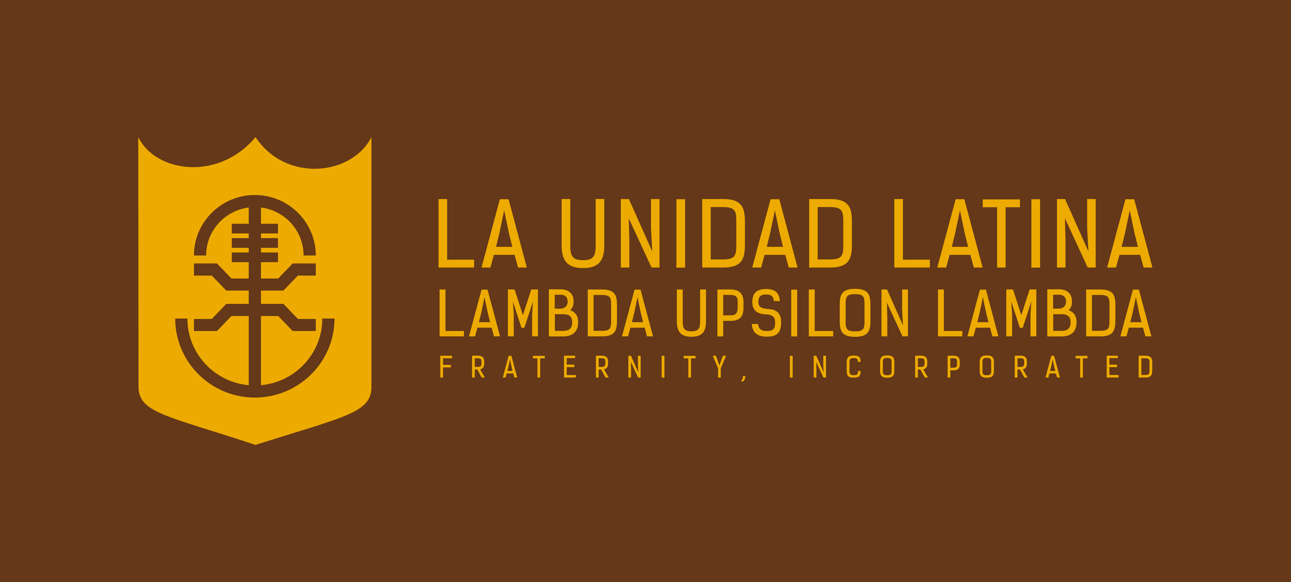 Lul logo horizontal gold 3 la unidad latina lambda upsilon lambda